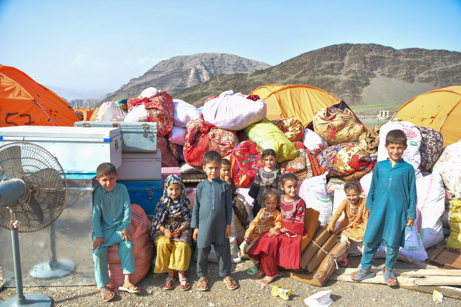 アフガニスタン人道危機 写真