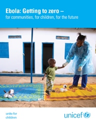 『Ebola : Getting to zero ? for communities, for children, for the future』）
